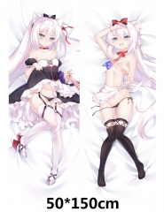 Game Azur Lane Hammann Anime Fancy Printed Long Pillow +Pillow Inner 50*150cm