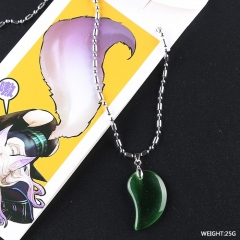 Onmyouji Cartoon Green Wholesale Fashion Jewelry Anime Necklace
