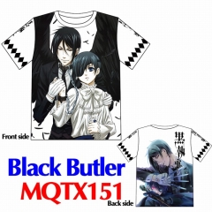 Kuroshitsuji Design C Modal T Shirt Soft Print Cool High Quality Anime Short T Shirts M L XL XXL XXXL
