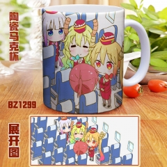 Kobayashi-san Chi no Maid Color Printing Ceramic Mug Anime Cup