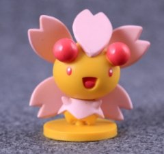 Pokemon Cherrim PVC Cartoon Toys Anime Figure Wholesale 6CM