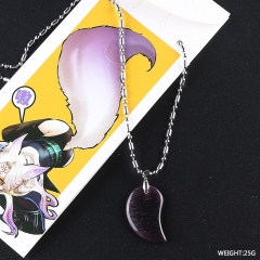 Onmyouji Cartoon Shallow Purple Wholesale Fashion Jewelry Anime Necklace