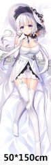 Game Cartoon Azur Lane Anime Sexy Girl Soft Long Pillow 50*150CM