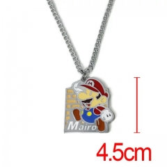 Super Mario Bro Anime Necklace（2pcs/set）