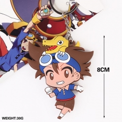 Digital Monster Anime  PVC Keychain （5pc Per Set）