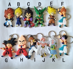 Dragon Ball Z Japanese Cartoon Pendant Anime Keychain