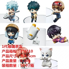 Gintama Japanese Anime PVC Figure Wholesale（8pcs/set)