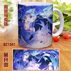 Hatsune Miku Color Printing Cartoon Ceramic Mug Anime Cup