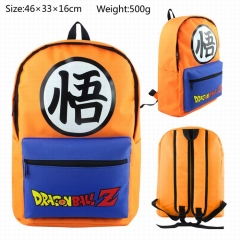Dragon Ball Z School Student Cartoon Bag Canvas Stereoscopic Anime Backpack