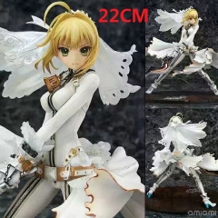 GSC Fate EXTRA CCC Saber Cartoon Toy Anime Figure 22CM