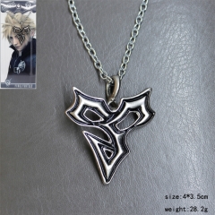Final Fantasy Silver Fashion Jewelry Wholesale Anime Necklace