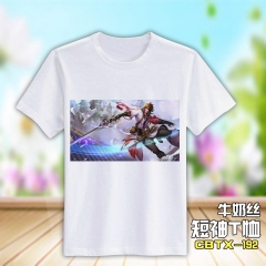 King of Glory QMilch Short Sleeves Anime Tshirt