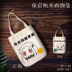 Kantai Collection Cartoon Canvas Shoulder Bags Anime Shopping Bag