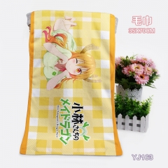 Kobayashi-san Chi no Maid Cartoon Towel Anime Towel 35*70CM