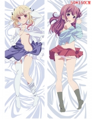 Girlish Number Cartoon Bolster Sexy Girls Anime Plush Pillow
