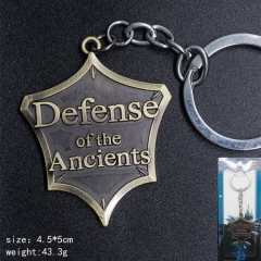 World Of Warcraft Anime Bronze Color Cheap Keychain