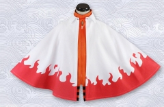 Naruto Cartoon Cosplay Jacket Cloak Hat Anime Costume