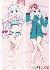Eromanga Sensei Cartoon Stuffed Bolster Sexy Girl Japanese Anime Pillow 50*150CM