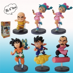 Dragon Ball Z Flying Design Doll PVC Anime Figures (Set)