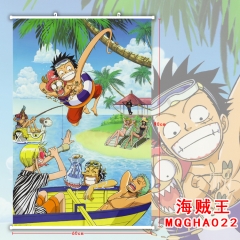 One Piece Japanese Cute Cartoon High Quality Anime Wallscrolls 60*90CM