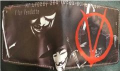 V for Vendetta PU and Leather Wallet