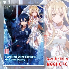 Sword Art Online AsunaYuuki & Kirito Japanese Wallscrolls Fancy Game Good Quality Anime Wallscrolls 60*90CM