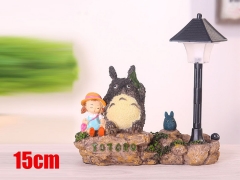 My Neighbor Totoro Cute Design Cartoon Night lamp Japanese Anime Resin Figure 15CM