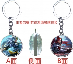 Popular Game King Of Glory Anime Fancy Glass Cute Pendant
