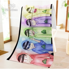 Osomatsu-san Cosplay Japanese Cartoon Anime Bath Towel