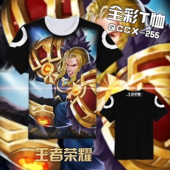 King of Glory Color Printing Anime T shirt