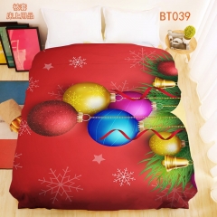 Merry Christmas Anime Quilt cover