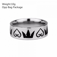 Kingdom Hearts Stainless Steel Anime Ring (10pcs/set)