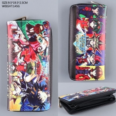 Japanese Cartoon Duel Monsters Anime PU Leather Long Wallets