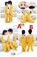 Children Laugh Monkey Animal Pyjamas