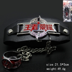 King Glory Anime  Bracelet + Ring