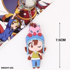 Digital Monster Anime  PVC Keychain （5pc Per Set）