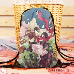 Attack on Titan Cartoon For Student Canvas Anime Backpack Bag