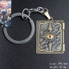 King Of Glory Anime Bronze Fancy Metal Keychain