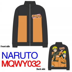 Naruto Japanese Cartoon Cosplay High Quality Warm Anime Long Sleeve Zipper Hoodie