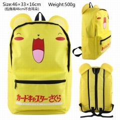 Card Captor Sakura Cartoon Canvas Stereoscopic School Bag Japanese Anime Backpack