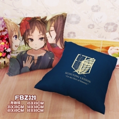 Attack on Titan Chair Cushion Anime Holding Pillow 45*45CM