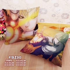 One Punch Man Chair Cushion Anime Holding Pillow 45*45CM