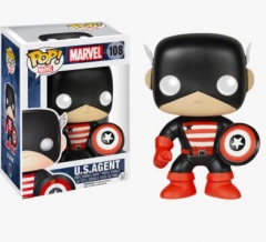 Funko POP Captain America U.S. Agent Cartoon Toys Anime PVC Figure 108#