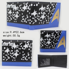 Good Quality Star Trek Purse Anime Black PU Wallet