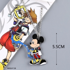 Kingdom Hearts Cartoon Figure Pendant Anime Necklace