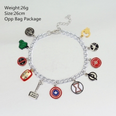 The Avengers Alloy Anime Bracelet (10pcs/set )