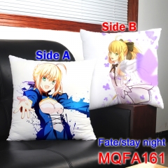Fate Stay Night Japanese Cartoon Cosplay Anime Pillow 45*45CM