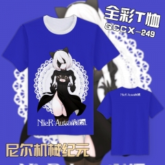 NieR: Automata Color Printing Anime T shirt