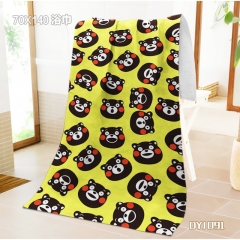 Kumamon Anime Bath Towel
