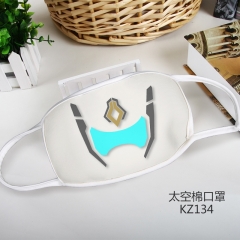 Overwatch Space Cotton Anime Mask